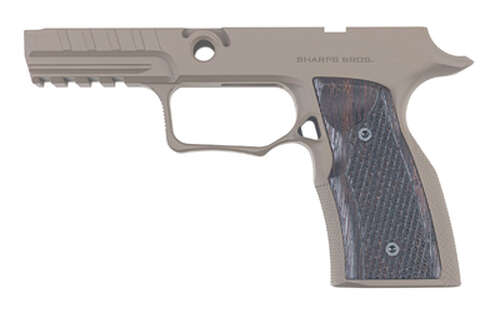 Grips Pads Stocks Sharps Bros. Grip Module SHARPS GRIP FOR P320 FDE/WENGE • Model: Grip Module